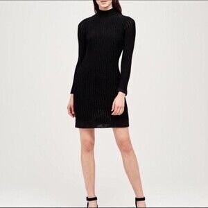 L'Agence Edita black dress Size XS